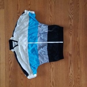 Christian Dior Monsieur 1970s Short Sleeve Nylon workout windbreaker